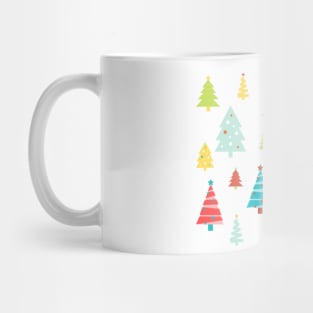 Christmas tree pattern Mug
